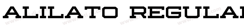 Alilato Regular字体转换 Alilato Regular字体转换